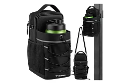 Magnetická sportovní taška do posilovny - organizér na lahev a telefon