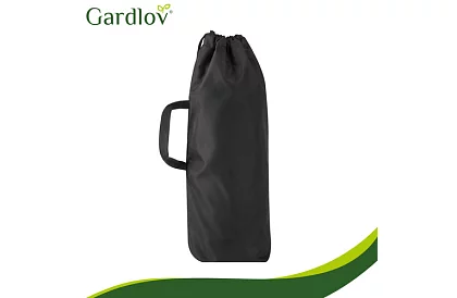 Skládací černý zahradní stůl – stůl na balkon, terasu