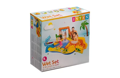 Nafukovací vodní hřiště se skluzavkou 5 v 1 – I57444