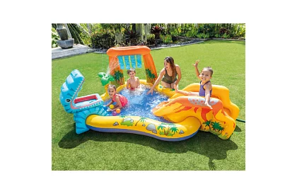Nafukovací vodní hřiště se skluzavkou 5 v 1 – I57444