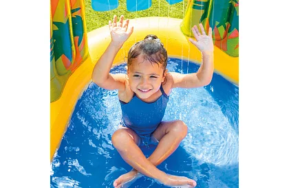 Nafukovací vodní hřiště se skluzavkou 5 v 1 – I57444