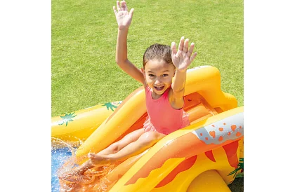 Nafukovací vodní hřiště se skluzavkou 5 v 1 – I57444