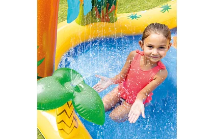 Nafukovací vodní hřiště se skluzavkou 5 v 1 – I57444