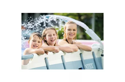 Bazénová fontána, barevný LED chrlič vody - Intex 28089