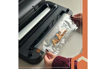 Vakuová svářečka fólií s řezačkou - 95 kPa, 125 W