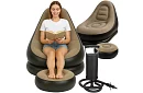 Nafukovací křeslo s podnožkou - nosnost 120 kg