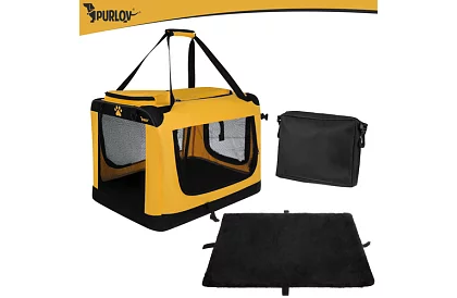 Skládací přepravní taška pro zvířata – 60 × 42 × 44 cm