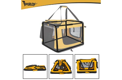 Skládací přepravní taška pro zvířata – 60 × 42 × 44 cm
