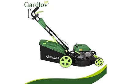 Benzínová sekačka DriveX PRO s pojezdem 196 cm³, 3,4 kW, 51 cm, 60 l koš