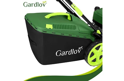 Benzínová sekačka DriveX PRO s pojezdem 196 cm³, 3,4 kW, 51 cm, 60 l koš