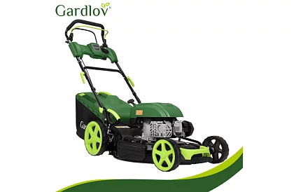 Benzínová sekačka DriveX PRO s pojezdem 196 cm³, 3,4 kW, 51 cm, 60 l koš