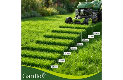 Benzínová sekačka DriveX PRO s pojezdem 196 cm³, 3,4 kW, 51 cm, 60 l koš