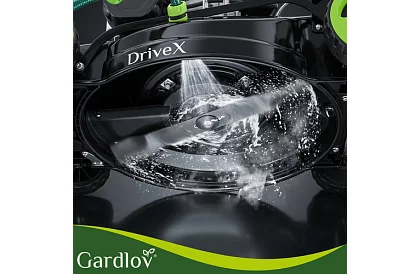 Benzínová sekačka DriveX PRO s pojezdem 196 cm³, 3,4 kW, 51 cm, 60 l koš