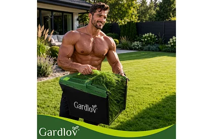 Benzínová sekačka DriveX PRO s pojezdem 196 cm³, 3,4 kW, 51 cm, 60 l koš