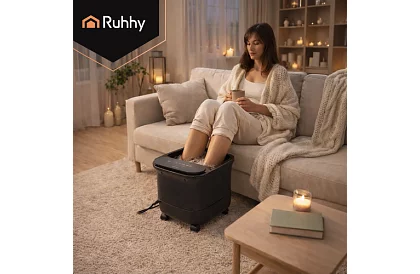 Vodní masážní přístroj na nohy s vyhříváním a hydromasáží – 550 W