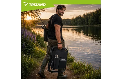 Rybářská židle s batohem Tourist 3v1 skládací – nosnost 150 kg
