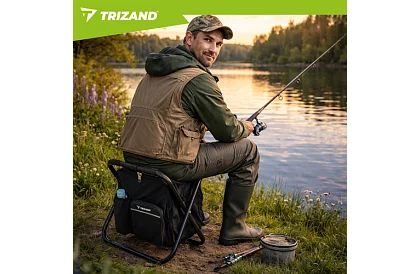 Rybářská židle s batohem Tourist 3v1 skládací – nosnost 150 kg