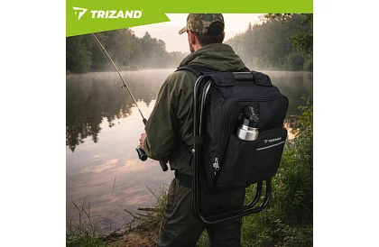 Rybářská židle s batohem Tourist 3v1 skládací – nosnost 150 kg