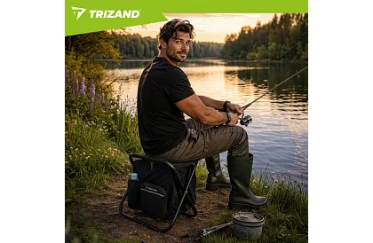 Rybářská židle s batohem Tourist 3v1 skládací – nosnost 150 kg