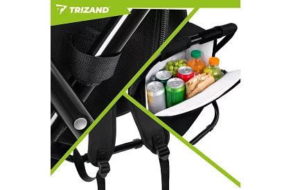 Rybářská židle s batohem Tourist 3v1 skládací – nosnost 150 kg