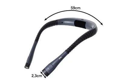 Nákrční lampa pro čtení knih – dobíjecí USB-C