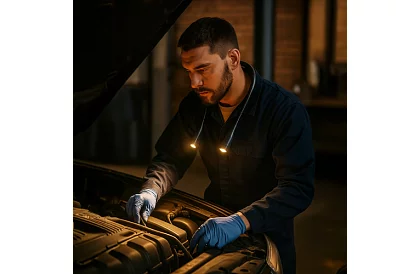 Nákrční lampa pro čtení knih – dobíjecí USB-C