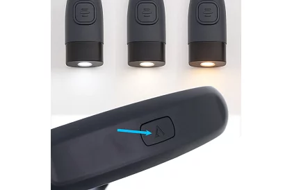 Nákrční lampa pro čtení knih – dobíjecí USB-C