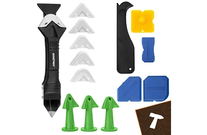 Sada špachtlí, stěrek pro nanášení a odstraňování spárovacích hmot