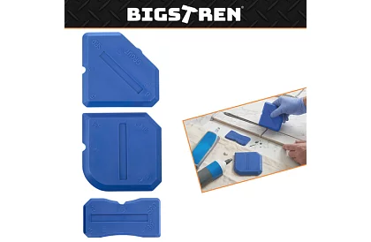 Sada špachtlí, stěrek pro nanášení a odstraňování spárovacích hmot