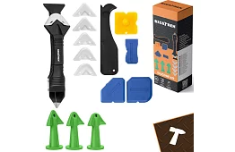 Sada špachtlí, stěrek pro nanášení a odstraňování spárovacích hmot