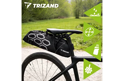 Podsedlová vodotěsná brašna 12 l