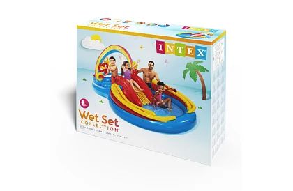 Nafukovací vodní hřiště 297 x 193 x 135 cm - I57453NP