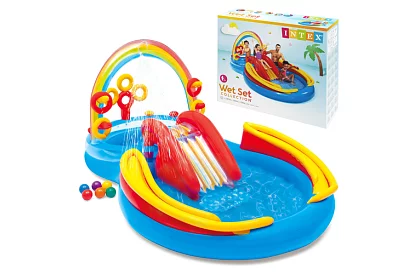 Nafukovací vodní hřiště 297 x 193 x 135 cm - I57453NP