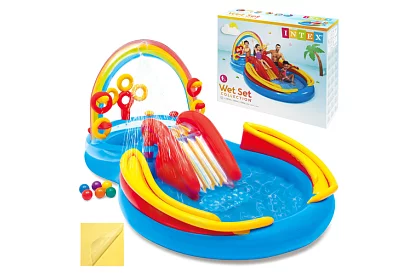 Nafukovací vodní hřiště 297 x 193 x 135 cm - I57453NP