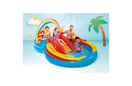 Nafukovací vodní hřiště 297 x 193 x 135 cm - I57453NP