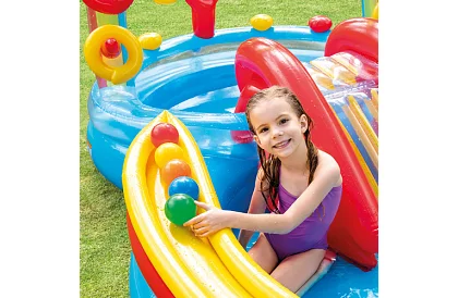 Nafukovací vodní hřiště 297 x 193 x 135 cm - I57453NP