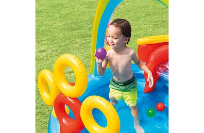 Nafukovací vodní hřiště 297 x 193 x 135 cm - I57453NP