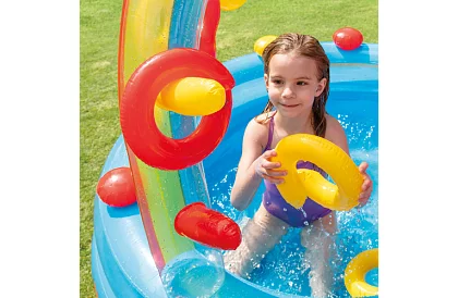 Nafukovací vodní hřiště 297 x 193 x 135 cm - I57453NP