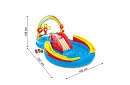 Nafukovací vodní hřiště 297 x 193 x 135 cm - I57453NP