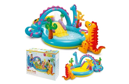 Vodní hřiště 302 × 229 × 112 cm – Dinoland I57135NP