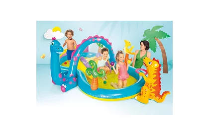 Vodní hřiště 302 × 229 × 112 cm – Dinoland I57135NP