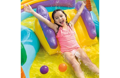 Vodní hřiště 302 × 229 × 112 cm – Dinoland I57135NP