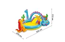 Vodní hřiště 302 × 229 × 112 cm – Dinoland I57135NP