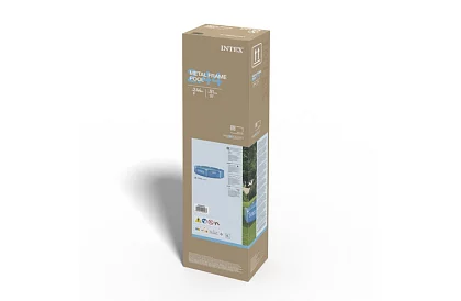 Bazén s kovovým rámem 1820 l – 244 × 51 cm I28205NP