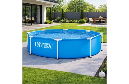 Bazén s kovovým rámem 1820 l – 244 × 51 cm I28205NP