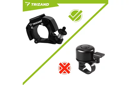 Mechanický hlasitý zvonek na kolo – 100 dB