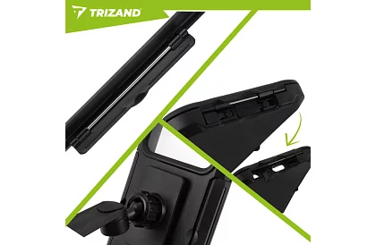 Vodotěsný držák telefonu na kolo – velikost až 6,9"