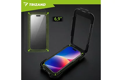 Vodotěsný držák telefonu na kolo – velikost až 6,9"