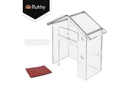 Ochranná stříška na domovní zvonek