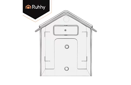 Ochranná stříška na domovní zvonek